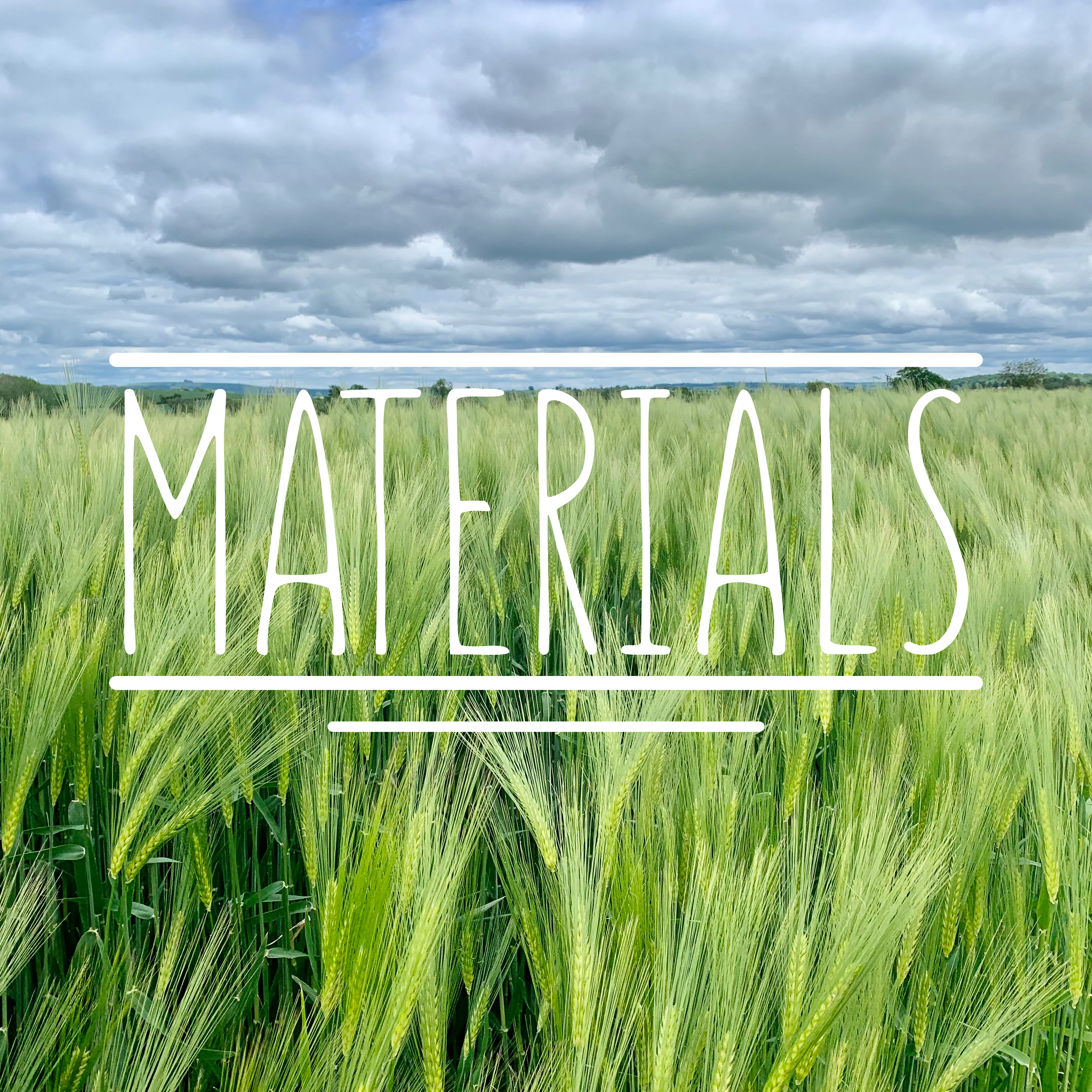 Sustainable Materials  *  Local Resources